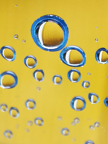 Photography titled "Abstract Yellow" by Ingrid Blaurock, Original Artwork, Digital Photography