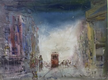 绘画 标题为“Beyoglu” 由Naci Caba, 原创艺术品, 丙烯