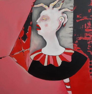 Last Kiss 绘画 标题为“Last Kiss” 由Esra Uysal, 原创艺术品, 丙烯