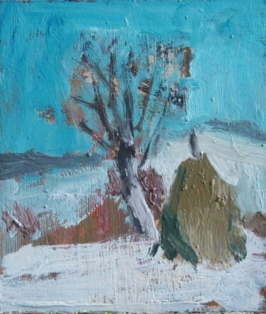 Painting titled "Little format paint…" by Vasyl, Original Artwork, Oil