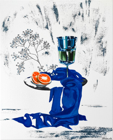 Still life. Metamorphoses 2 绘画 标题为“Still life. Metamor…” 由Yuliia Khazova, 原创艺术品, 丙烯 安装在木质担架架上