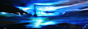 Peinture intitulée "Storm #Vivaldi" par Pascal Jung, Œuvre d'art originale, Huile