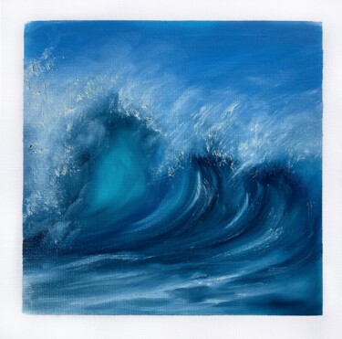 绘画 标题为“The sea waves” 由Mary Sea, 原创艺术品, 油