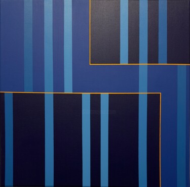Malerei mit dem Titel "Triptyque 2" von Jean-Marc Gardeux, Original-Kunstwerk, Acryl