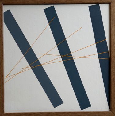 Peinture intitulée "La course du Soleil…" par Jean-Marc Gardeux, Œuvre d'art originale, Acrylique