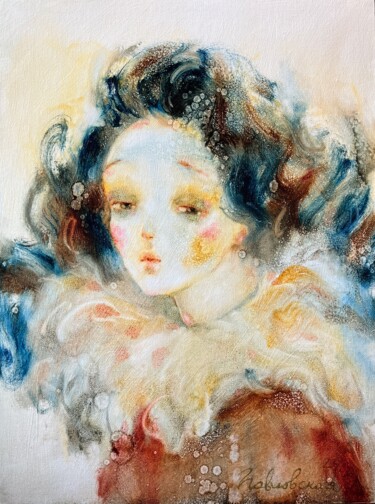 Don't say goodbye to your dream 绘画 标题为“Don't say goodbye t…” 由Isolde Pavlovskaya, 原创艺术品, 油 安装在纸板上