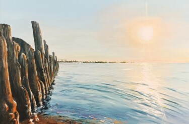 Peinture intitulée "Peace of mind" par Mantas Naulickas, Œuvre d'art originale, Huile