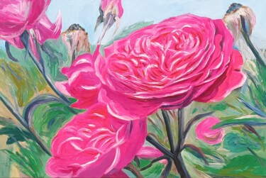 Painting titled "Everything like in…" by Mantas Naulickas, Original Artwork, Oil