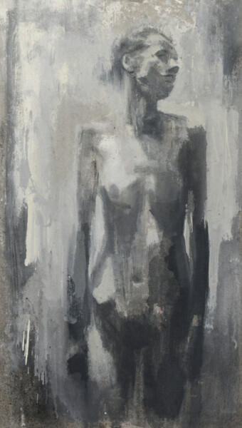 Act 01 绘画 标题为“Act 01” 由Marcin Szymielewicz (Szymielewicz), 原创艺术品, 油