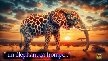 "çà trompe" ...Si vous le dîtes ...! Digital Arts titled ""çà trompe" ...Si v…" by Pierre Peytavin, Original Artwork, AI generated image