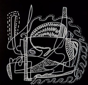 dessin automatique n°1 图画 标题为“dessin automatique…” 由Anna An, 原创艺术品, 丙烯