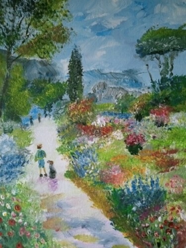 Un jardin de fleurs