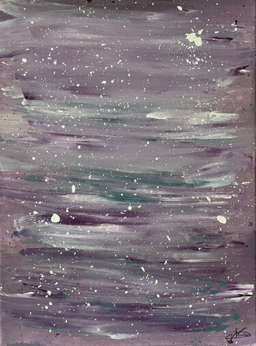 Peinture intitulée "Perdu dans l’espace" par Pierre Verdier, Œuvre d'art originale, Acrylique