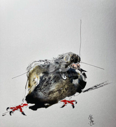 绘画 标题为“Kluva, 2 (Moscow, R…” 由Elodie M. Richard, 原创艺术品, 水彩