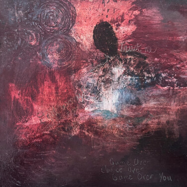绘画 标题为“Choice (Left)” 由Annette Wyrick-Solari, 原创艺术品, 丙烯 安装在木板上