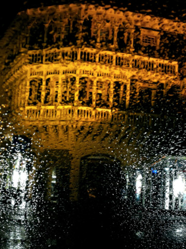 Photography titled "Stormy Night" by Ingrid Blaurock, Original Artwork, Digital Print