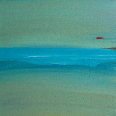 Painting titled "On The Way To Banth…" by Thomas Hjelm, Original Artwork, Acrylic Mounted on Wood Stretcher frame