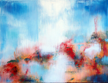 绘画 标题为“Ohne Titel, 100 x 1…” 由Konstantin Grabowski, 原创艺术品, 颜料 安装在木质担架架上