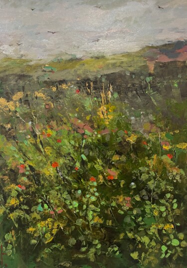 제목이 "Field"인 미술작품 Lorena Iavorschi로, 원작, 기름