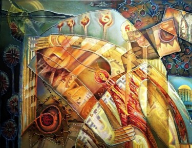 绘画 标题为“Dream of a bird for…” 由Margarita Malinovskaya, 原创艺术品, 油