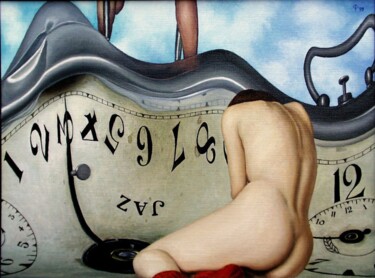Le temps univoque d'une histoire 绘画 标题为“Le temps univoque d…” 由Pierre Collette, 原创艺术品, 油