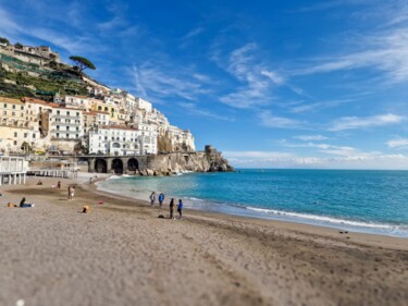 The Magnificent Amalfi Coast in Italy #1 Photography titled "The Magnificent Ama…" by Emaga Travels By Emaga Art, Original Artwork, Digital Photography