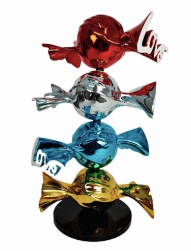 Sculpture titled "Sweet Babel" by Sagrasse, Original Artwork, Resin