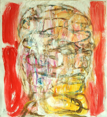 绘画 标题为“Woman 4,23” 由Pavel Durasov, 原创艺术品, 丙烯
