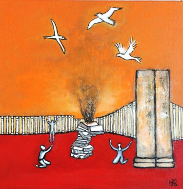 Peinture intitulée "24.04" par Laydev, Œuvre d'art originale, Acrylique