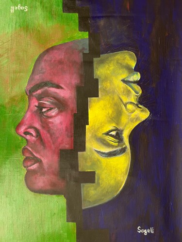 Discarded Painting titled "Discarded" by Elena Sagdeyeva, Original Artwork, Acrylic