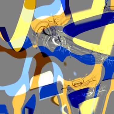 Arte digital titulada "Explosionsgeschmack" por Walter Lehmann, Obra de arte original, Impresión digital