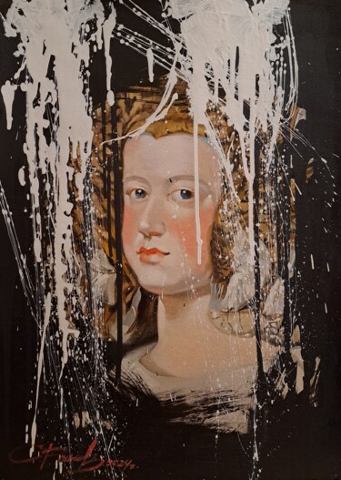 Интерпретация Веласкес. Портрет Марии Терезии Peinture intitulée "Интерпретация Велас…" par Semion Ryzhov, Œuvre d'art originale, Huile