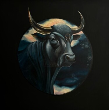绘画 标题为“Taurus” 由Zoia Khristenko, 原创艺术品, 油
