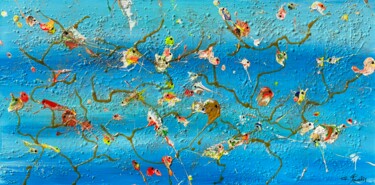 Peinture intitulée "Repère" par Gilbert Morales, Œuvre d'art originale, Acrylique