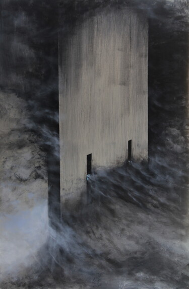 绘画 标题为“Monolith” 由Serguei Borodouline, 原创艺术品, 丙烯