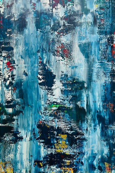 Abstract N271222 Painting titled "Abstract N271222" by Rafal Dobosz, Original Artwork, Oil