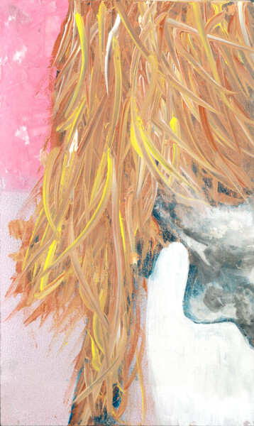 绘画 标题为“Portrait L #3 (Unic…” 由Ludwig Zeininger, 原创艺术品, 丙烯 安装在木板上