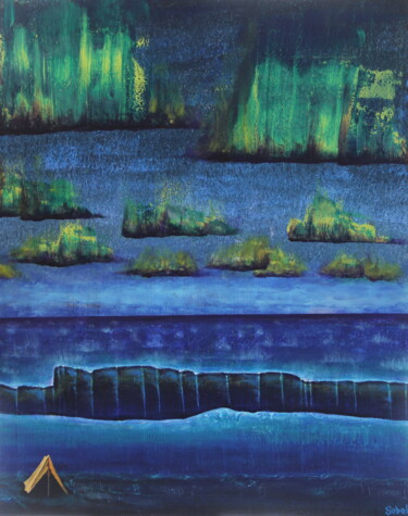 绘画 标题为“Crack” 由Serguei Borodouline, 原创艺术品, 丙烯
