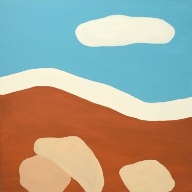 Rocky Outback (Vibes series) Painting titled "Rocky Outback (Vibe…" by Kate Hessling, Original Artwork, Acrylic