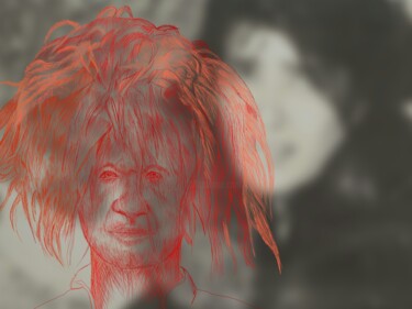 Printmaking titled "environment3" by Thomas Kröswang, Original Artwork, Digital Painting