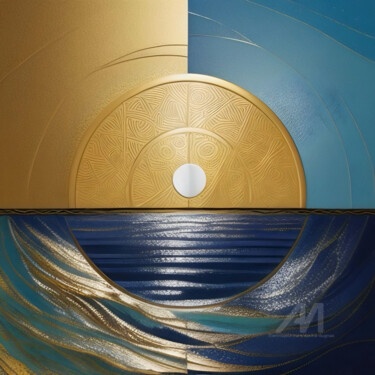 数字艺术 标题为“Blissful and beauti…” 由Davina Dugnas, 原创艺术品, 2D数字工作