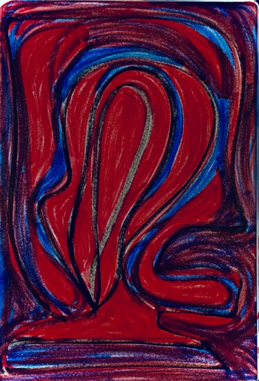 图画 标题为“Voice in abstraction” 由Greg Powell, 原创艺术品, 标记
