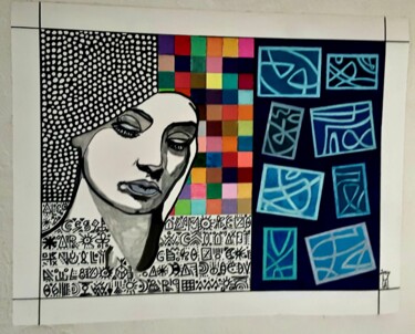 Peinture intitulée "Sapere che......" par Angelo Marzullo, Œuvre d'art originale, Acrylique