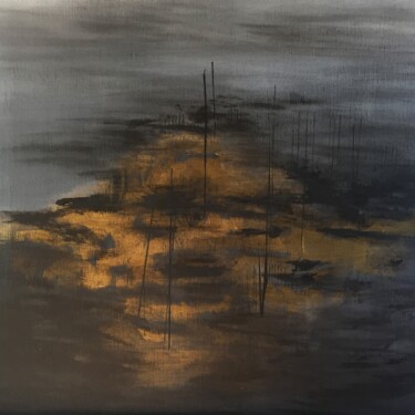 Peinture intitulée "24-03-17   acrylique" par Marie-Claude Baldi, Œuvre d'art originale, Acrylique Monté sur Châssis en bois