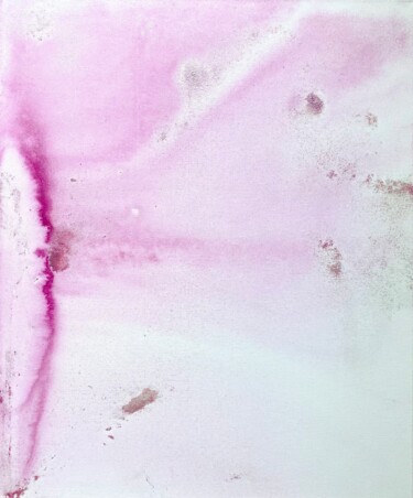 Schilderij getiteld "Le givre sakura 1" door Sayaka Asai, Origineel Kunstwerk, pigmenten