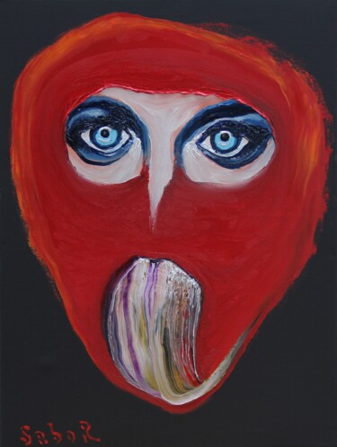Painting titled "Mesmerism" by Serguei Borodouline, Original Artwork, Oil