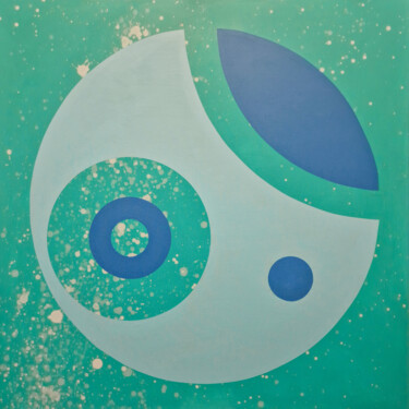 XXV. Sea Melodies 绘画 标题为“XXV. Sea Melodies” 由Olya Enina, 原创艺术品, 丙烯 安装在木质担架架上