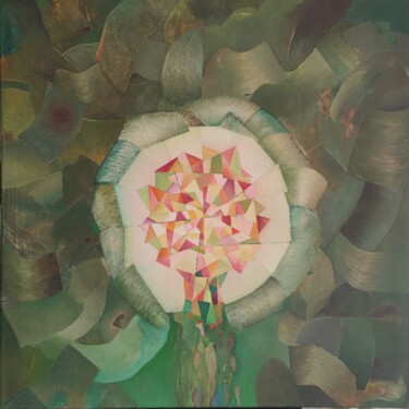 Malerei mit dem Titel "you have to find a…" von Reiner Makarowski, Original-Kunstwerk, Öl