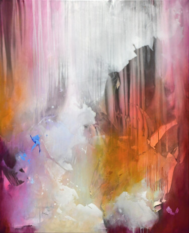 Seventh heaven 绘画 标题为“Seventh heaven” 由Kirsten Handelmann, 原创艺术品, 丙烯 安装在木质担架架上