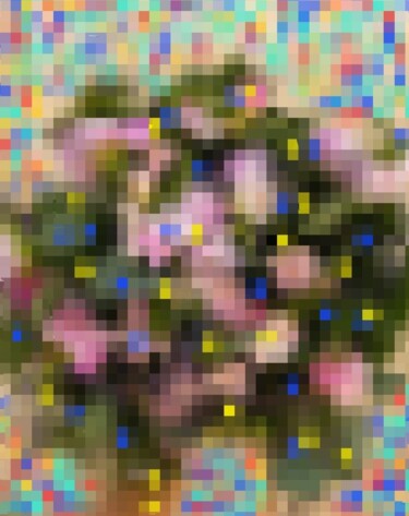 Digitale Kunst mit dem Titel "Juliette,la perfect…" von Mélanie Cavalec, Original-Kunstwerk, 2D digitale Arbeit